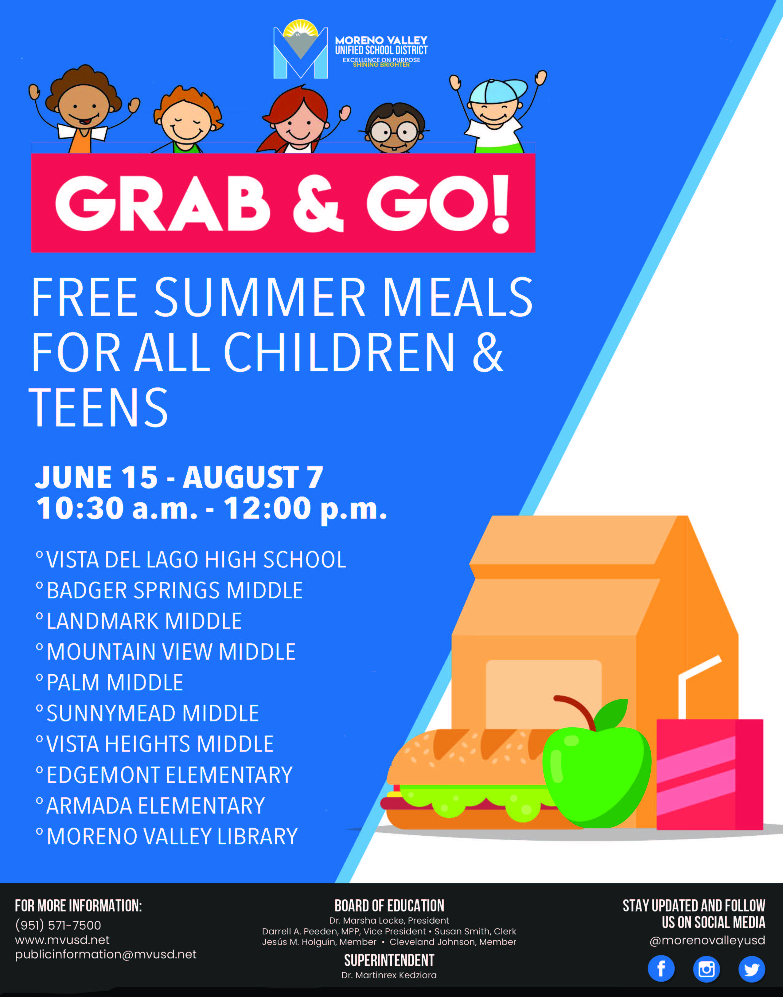 Moreno Valley Unified School District - School Nutrition And Fitness